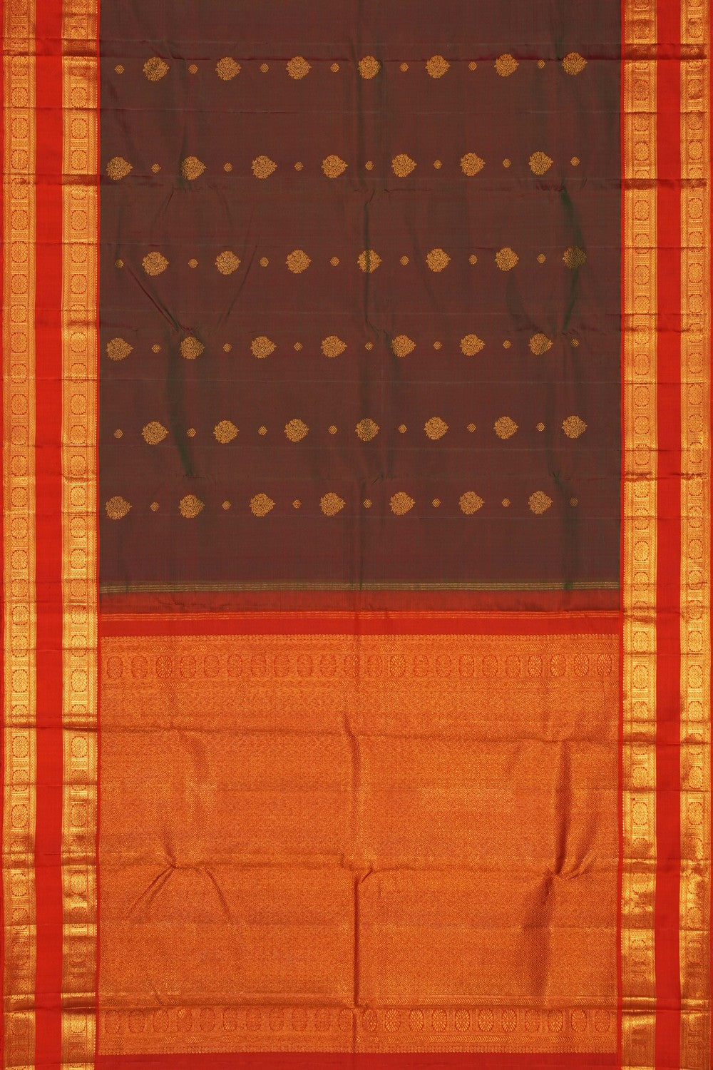 Image of Arani Silk Green Saree