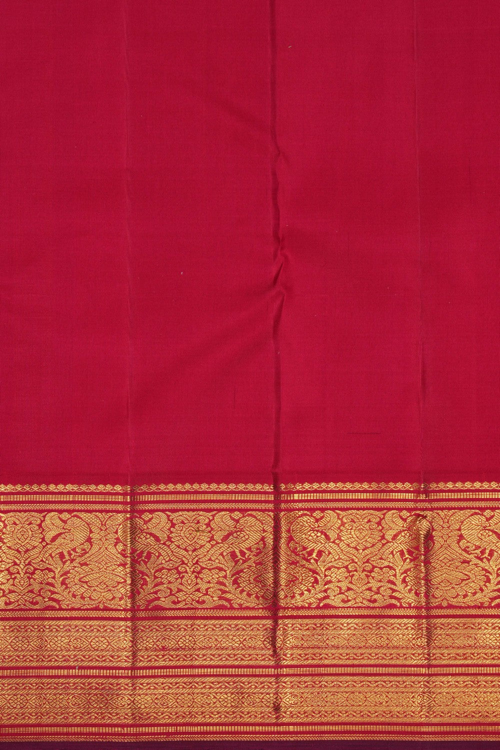 Image of Arani Silk Mustard Saree