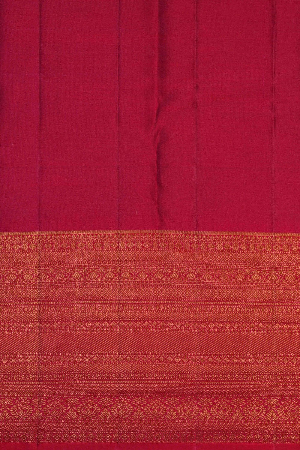 Image of Kanchipattu Kattam Green Saree