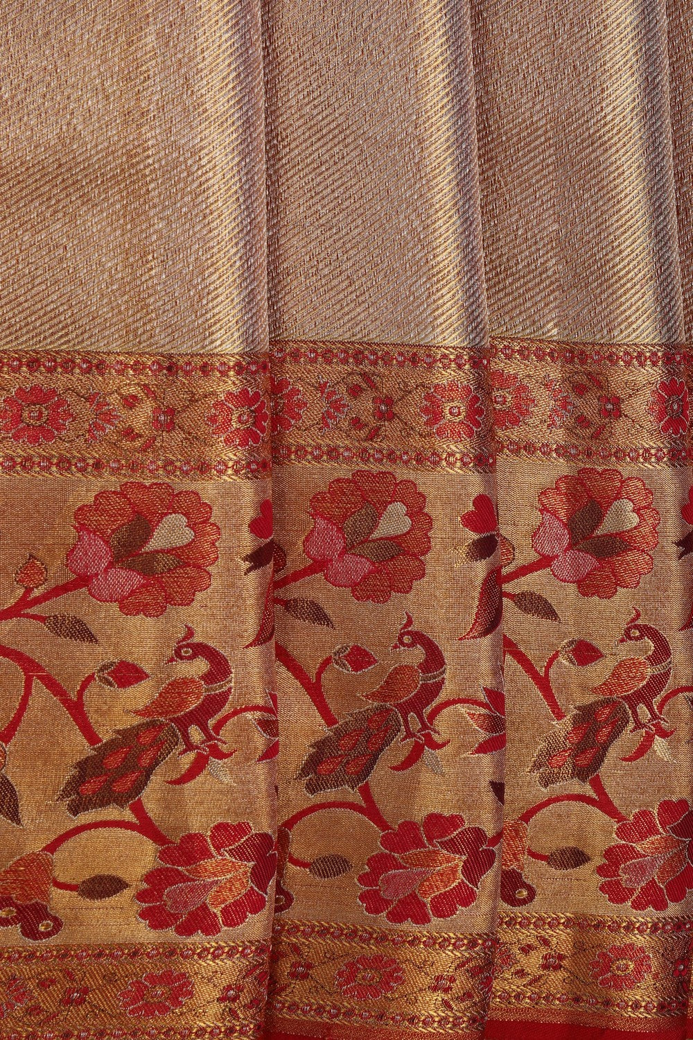 Image of Kanchi Pattu Pavadai Unstitched Set