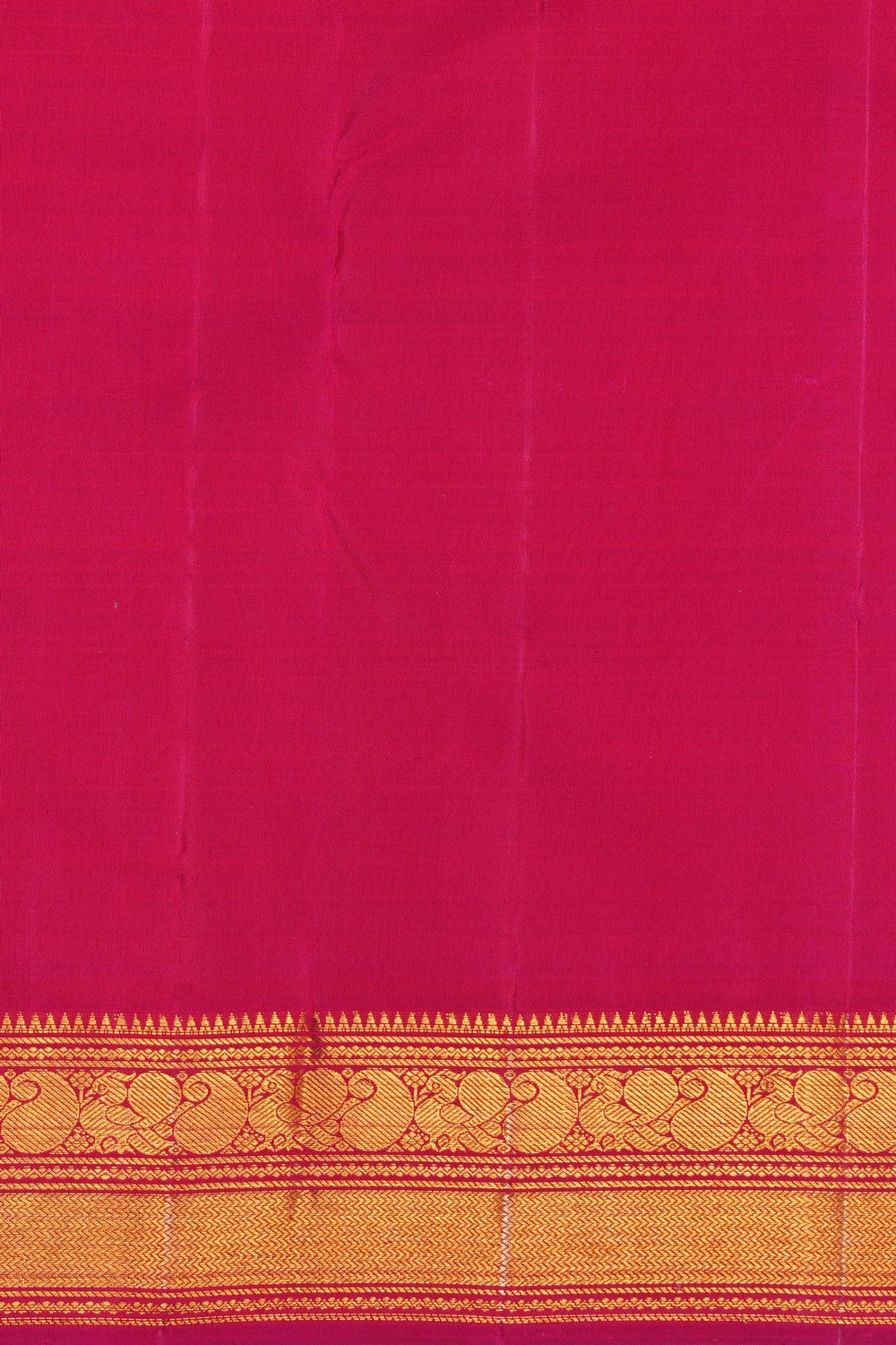 Image of Kanchi Silk Orange Saree
