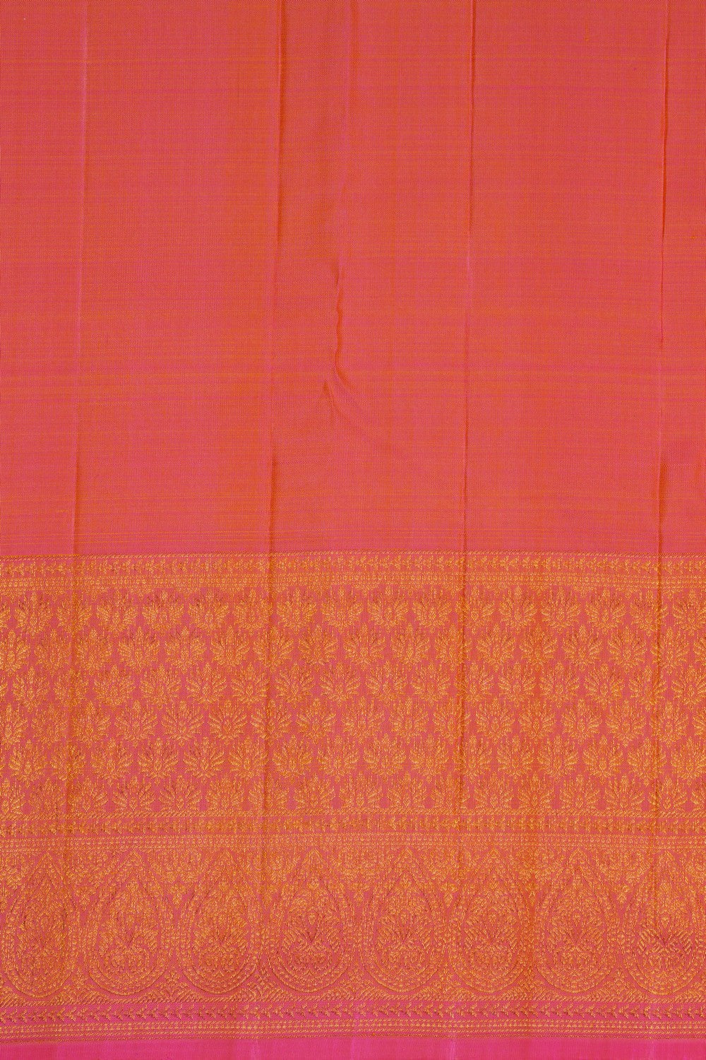 Image of Kanchipuram Silk Yellow Saree