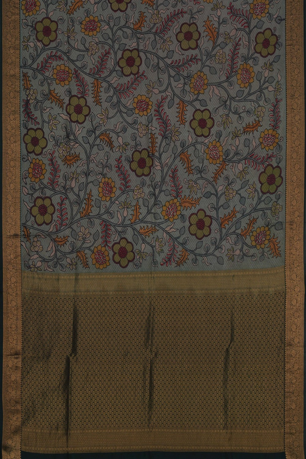 Image of Kalamkari Painting Saree