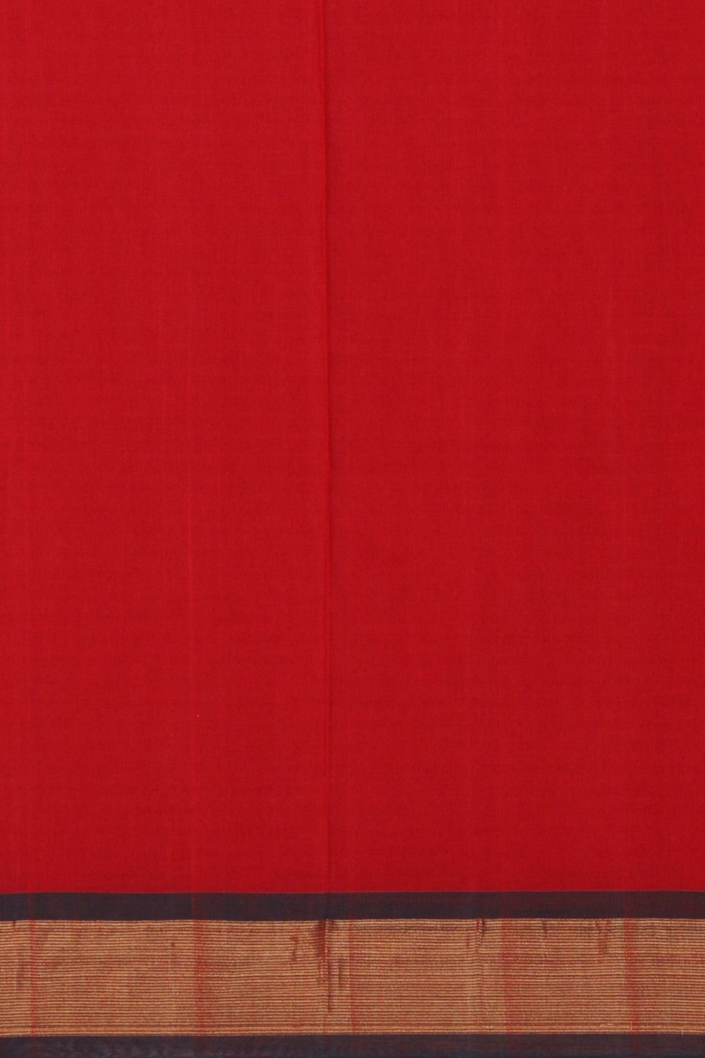 Image of Paithani Cotton Red Saree