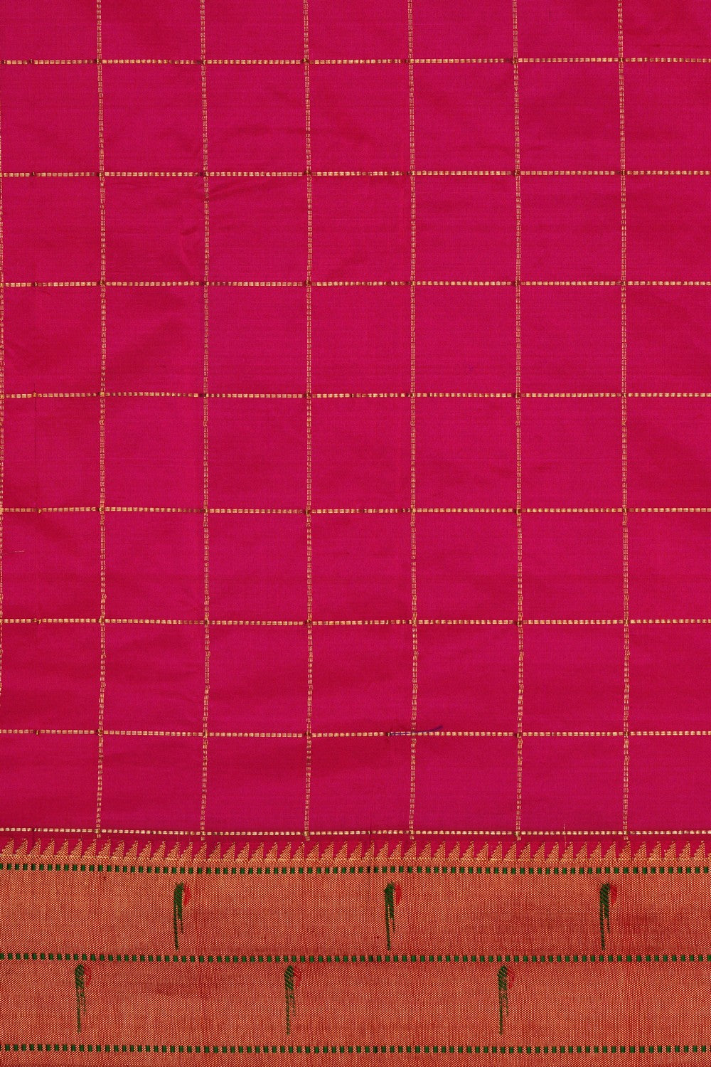 Image of Paithani Silk Pink Saree