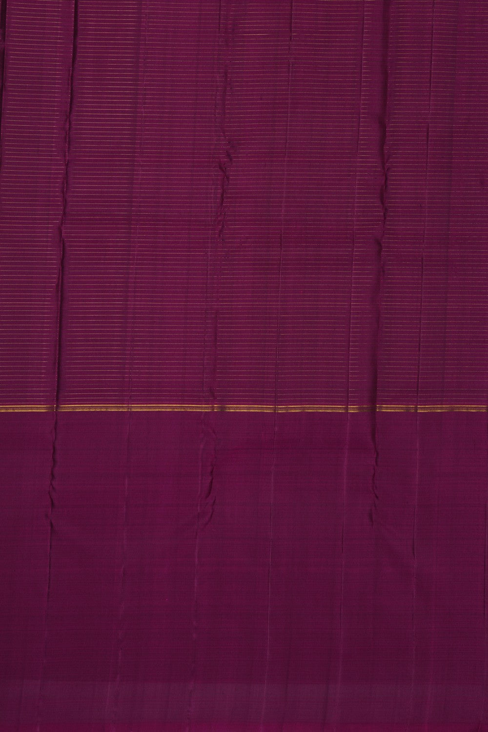 Image of Kanchi Silk Moss-Green Saree