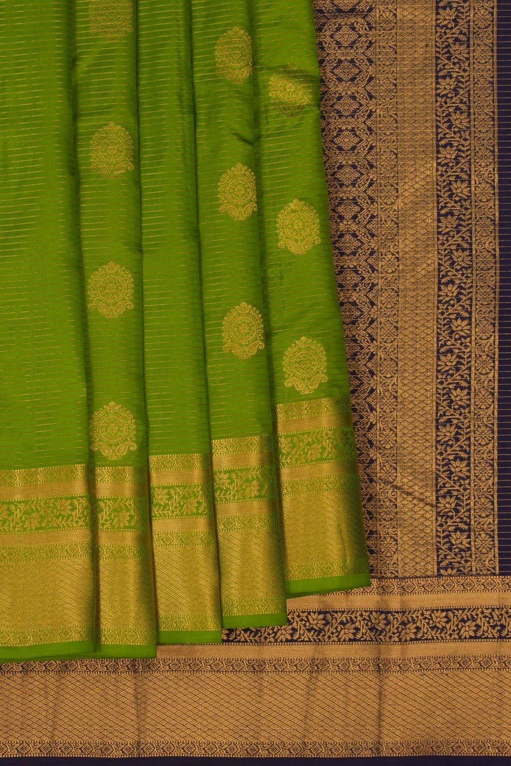 Image of Kanchi Silk Green Saree