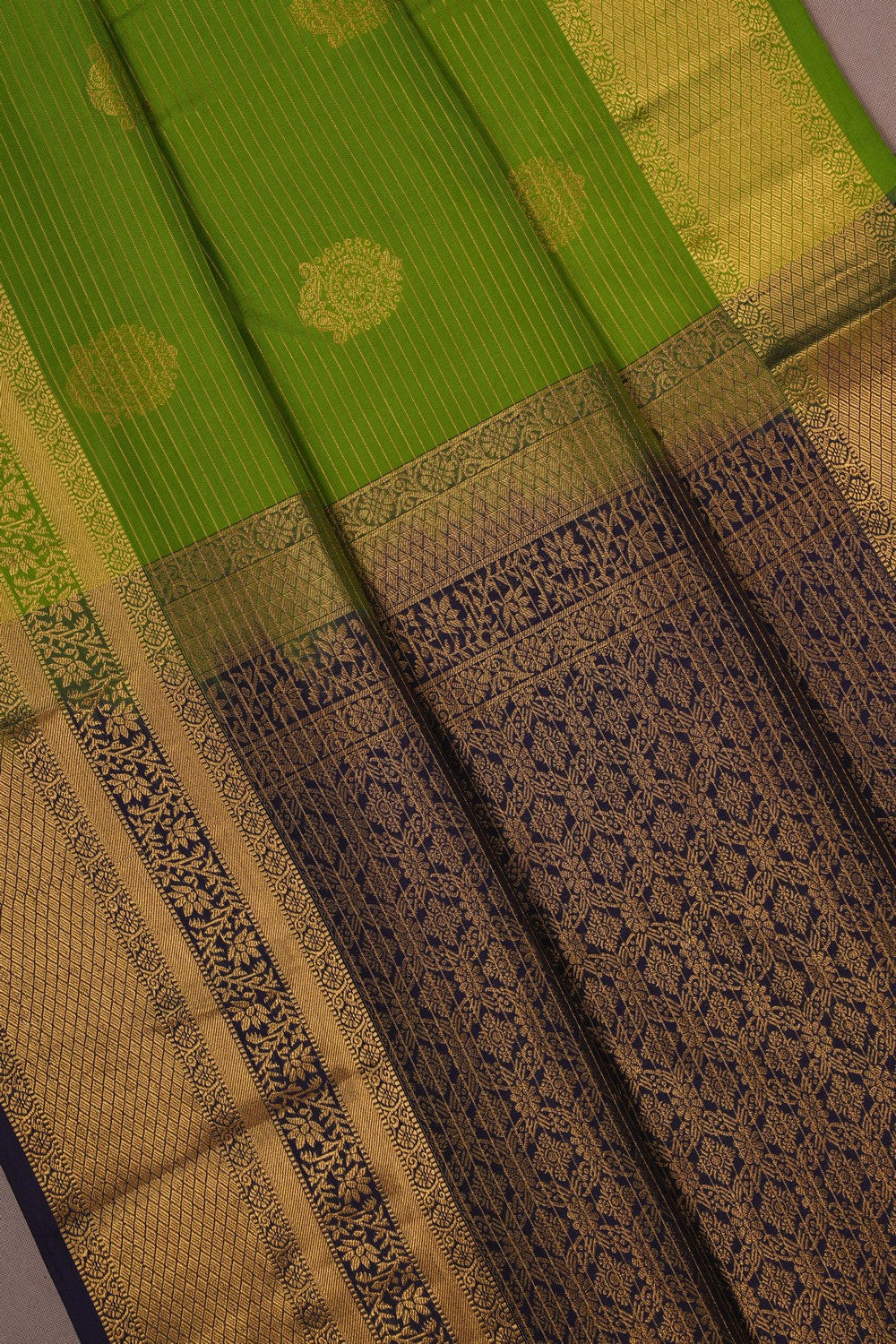 Image of Kanchi Silk Green Saree