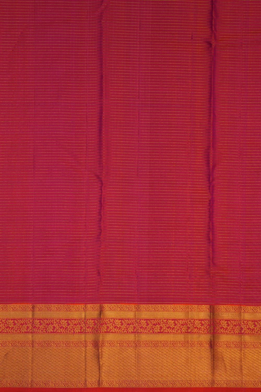 Image of Kanchi Silk Blue Saree