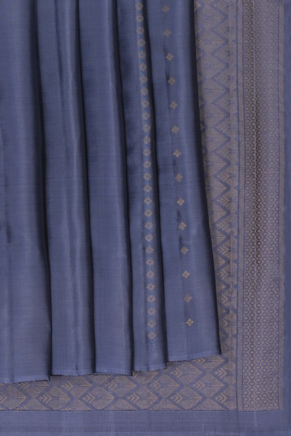 Image of Kanchi Silk Grey Saree