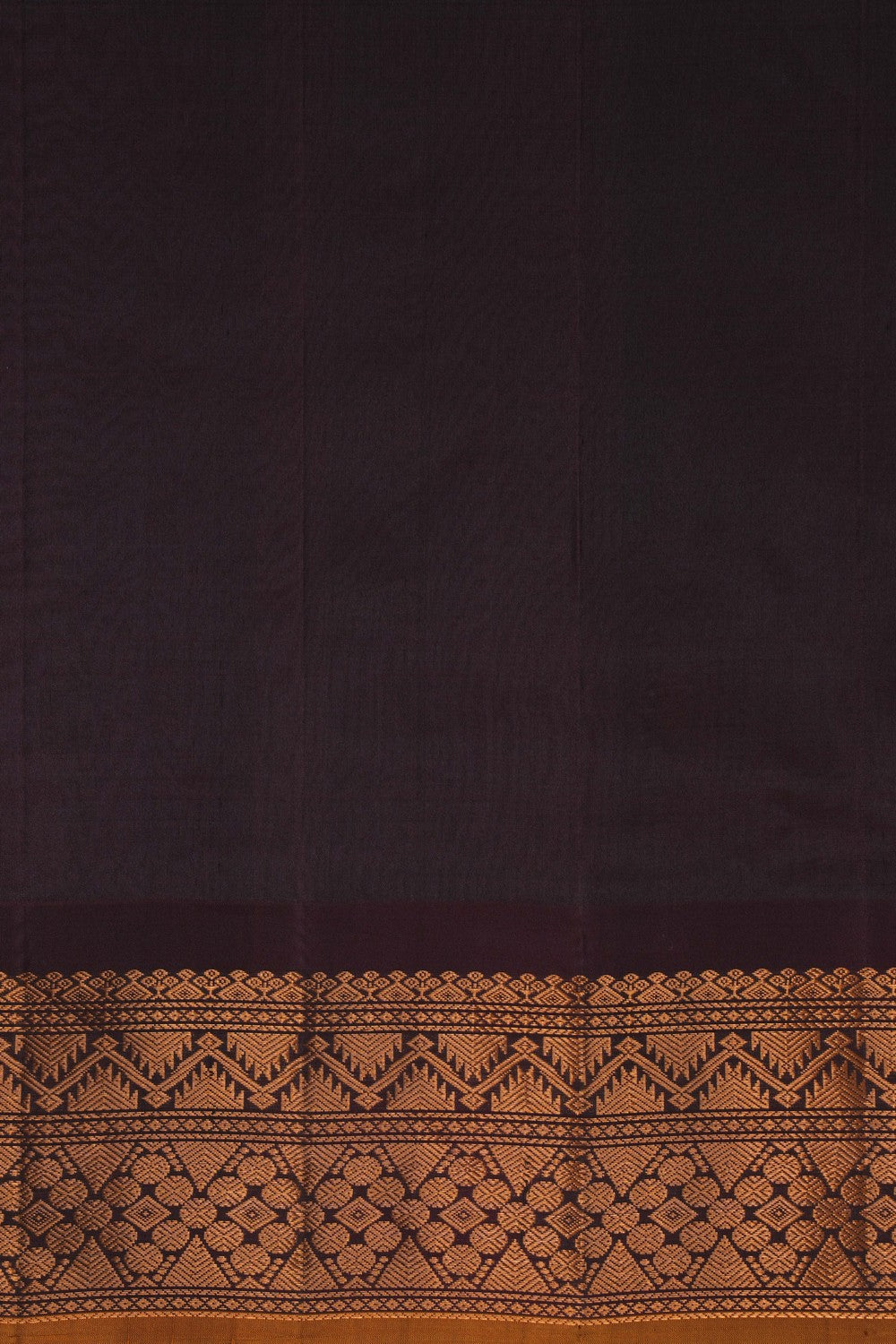 Image of Gadwal Cotton Silk Grey Saree