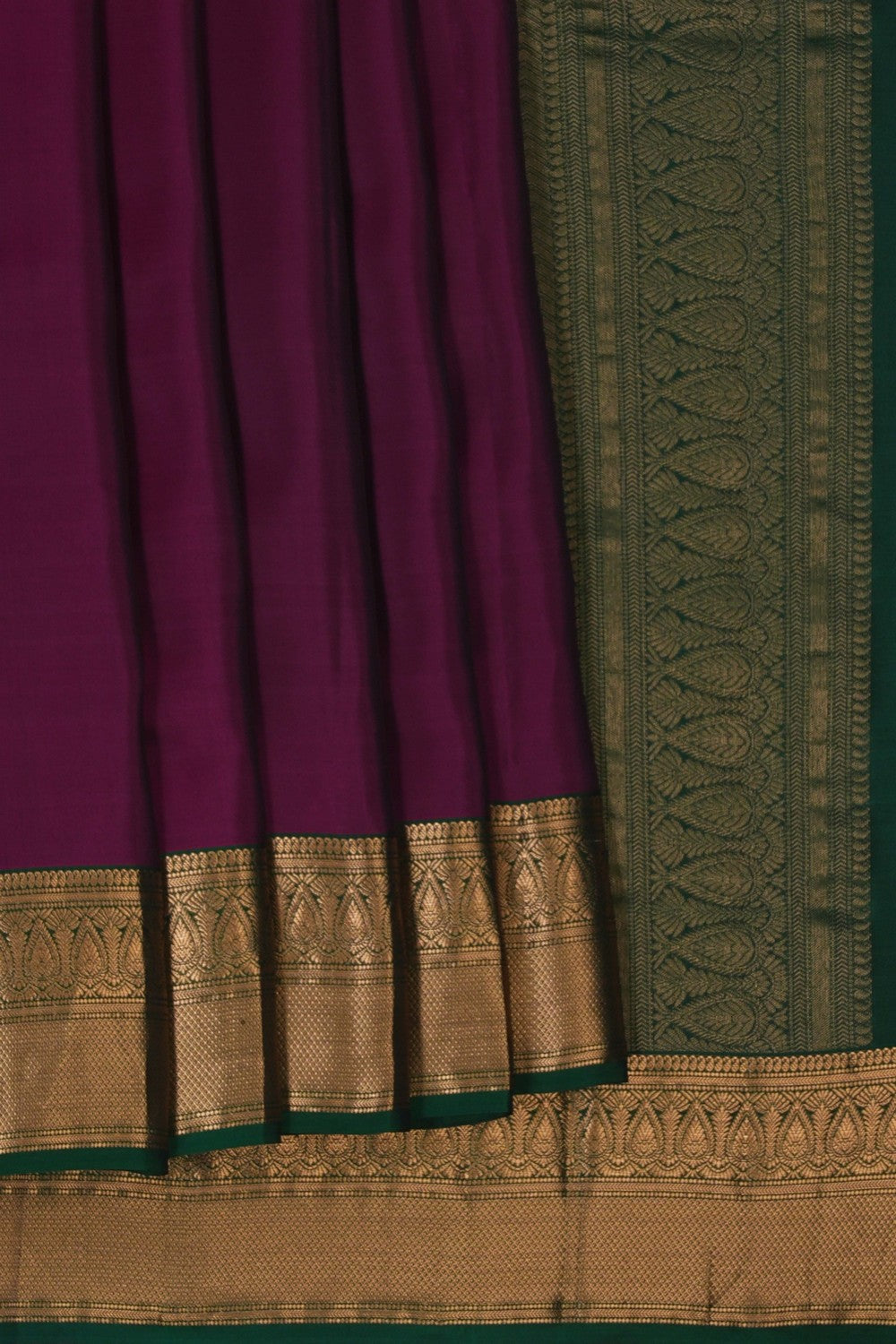 Image of Kanchi Silk Purple Saree