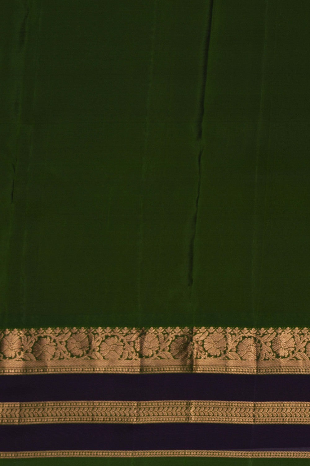 Image of Kanchi Silk Rust-Red Saree