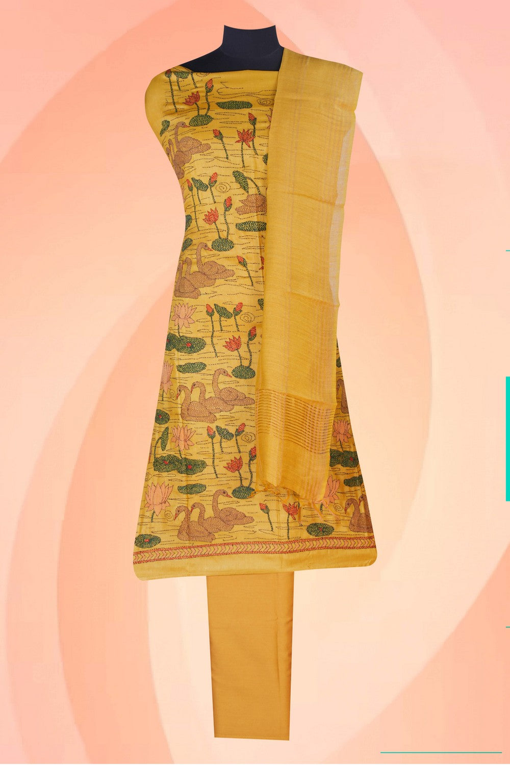 Image of Unstitched Suit Set Fabric (3 Pcs Set)