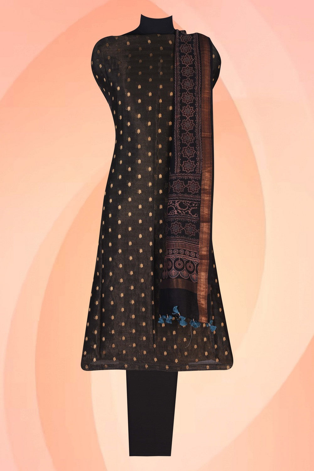 Image of Unstitched Suit Set Fabric (3 Pcs Set)