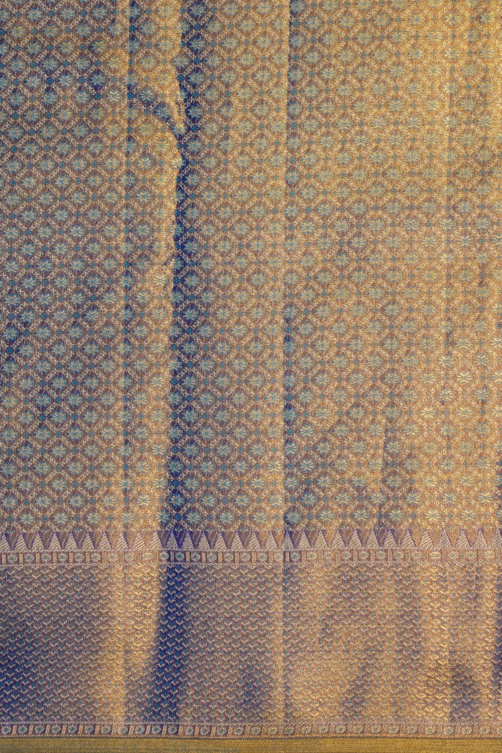 Image of Kanchipattu Tissue Brocade Green Saree