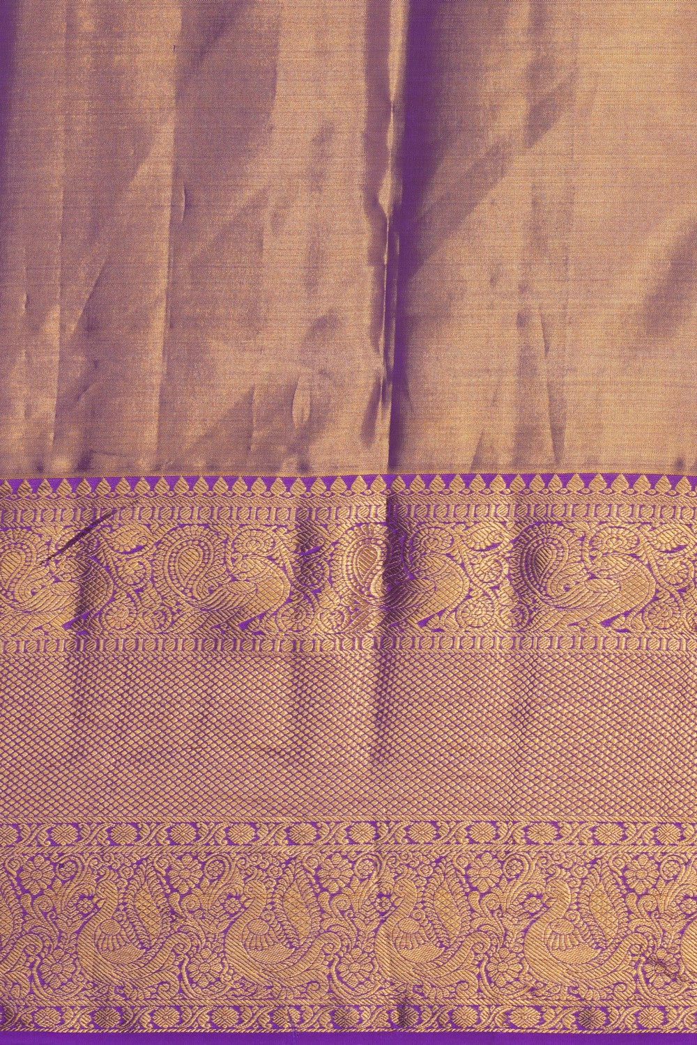 Image of Gold Kanchipattu Brocade Saree