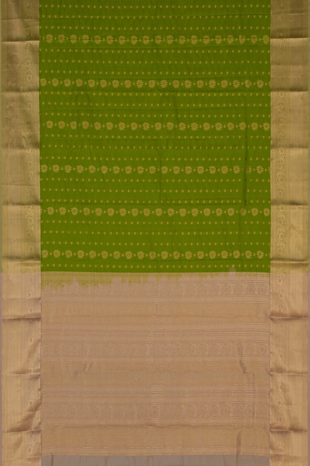 Image of Kanchi Silk Green Saree
