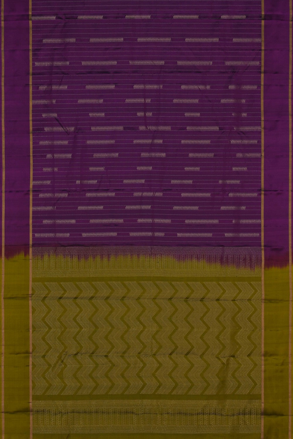 Image of Kanchi Silk Purple Saree