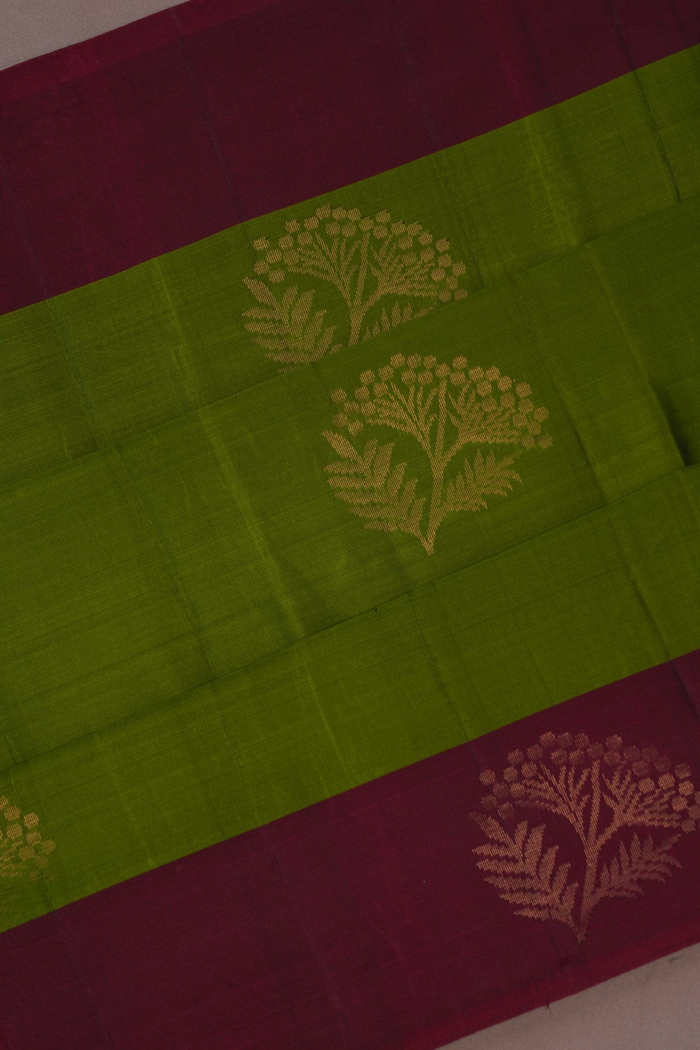 Image of Kanchi Silk Green Saree