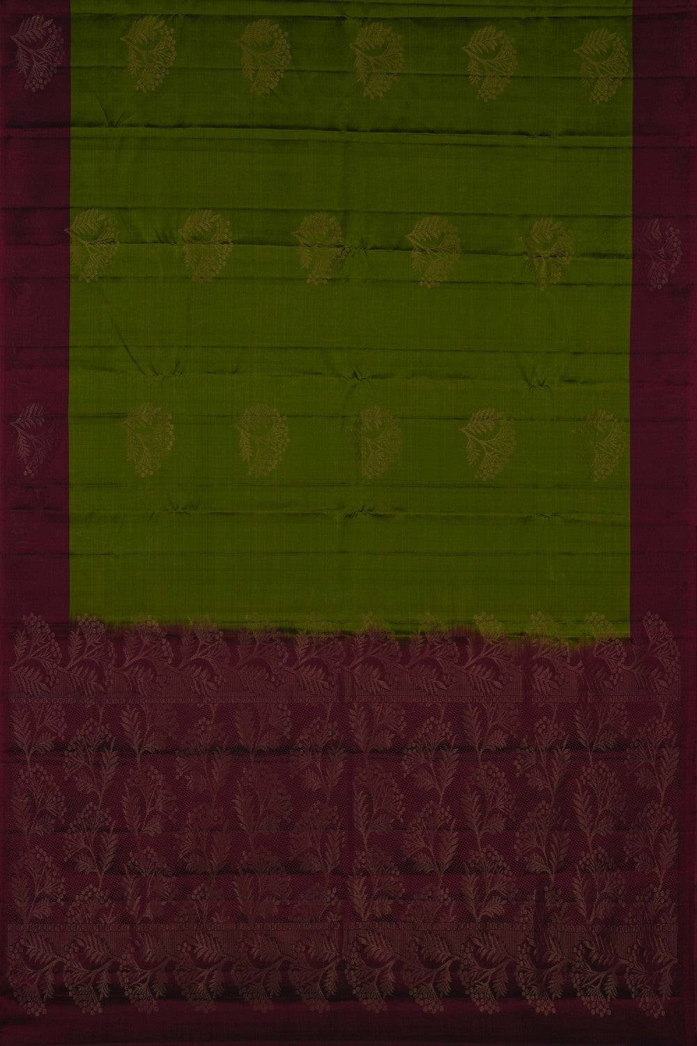 Image of Kanchi Silk Green Saree