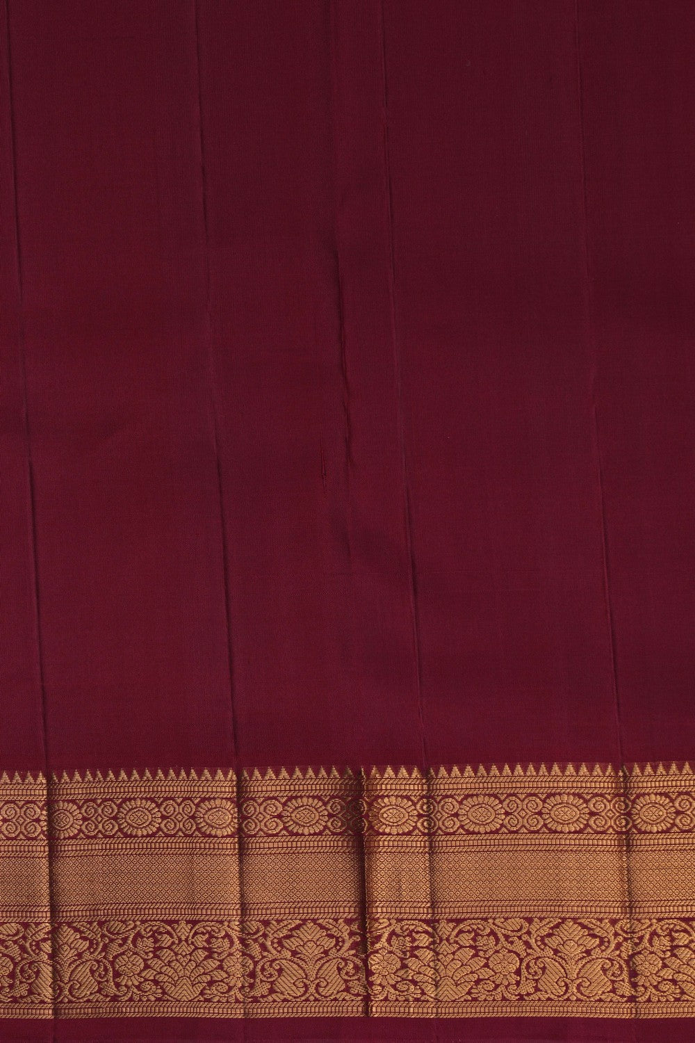 Image of Kanchi Silk Blue Saree