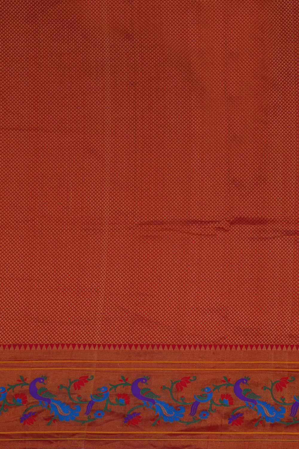 Image of Paithani Silk Blue Saree