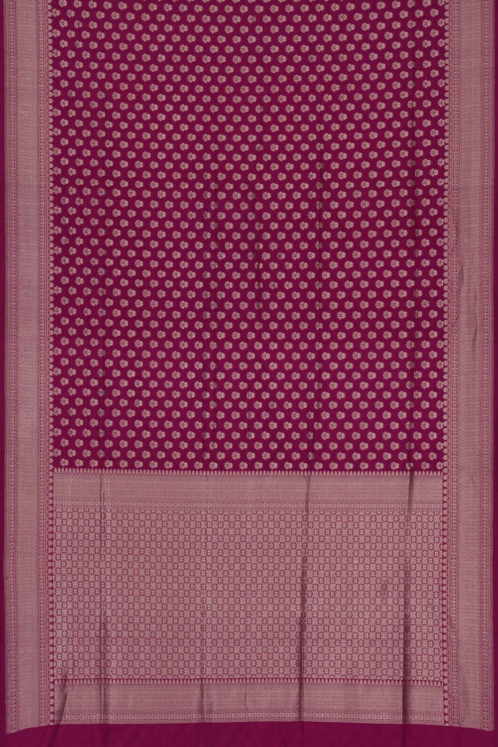 Image of Banarasi Brocade Silk Pink Saree