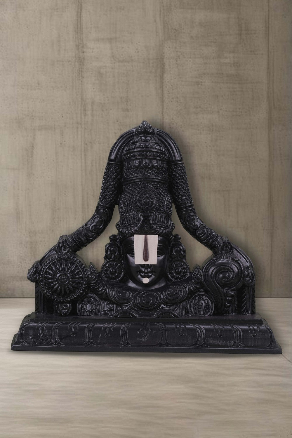 Image of Neem wood idols of Lord Venkateswara (Balaji)