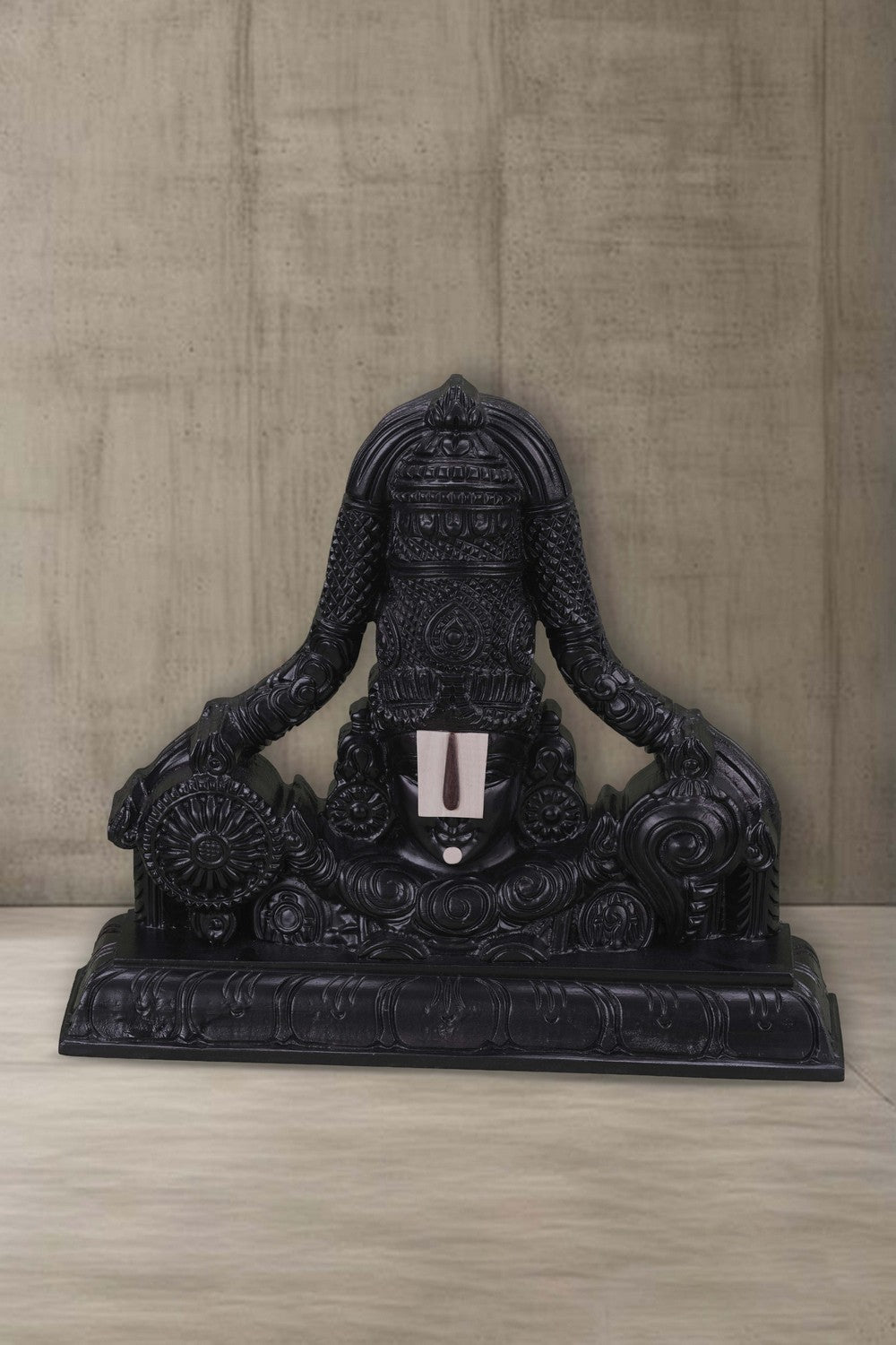 Image of Neem wood idols of Lord Venkateswara (Balaji)
