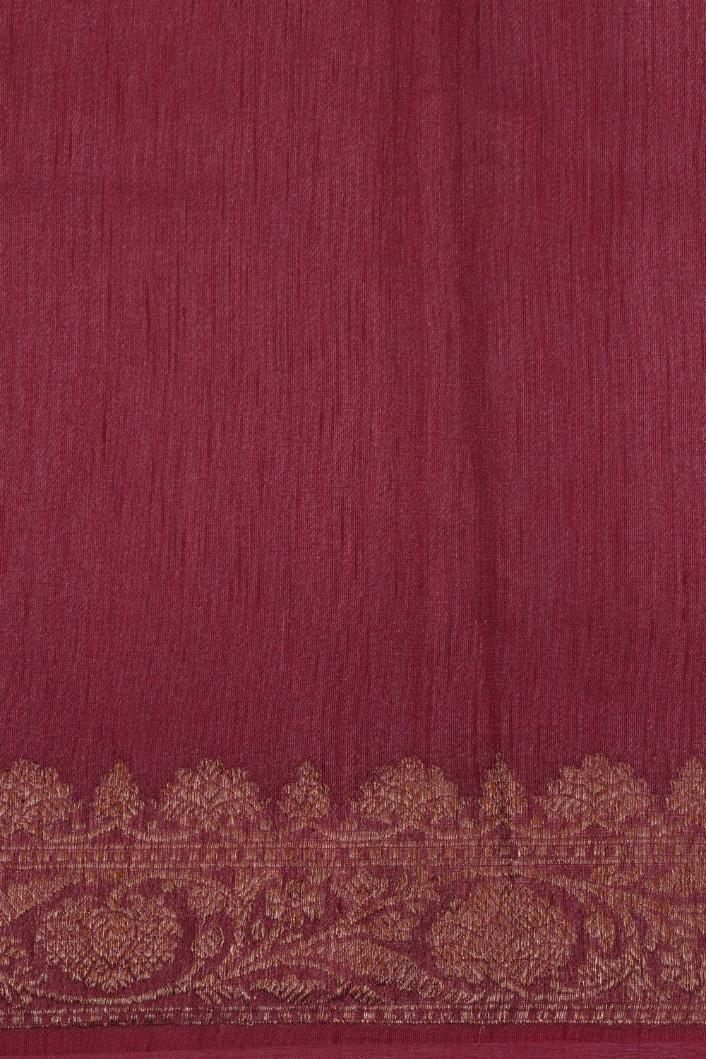 Image of Banarasi Tussar Silk Onion-Pink Saree