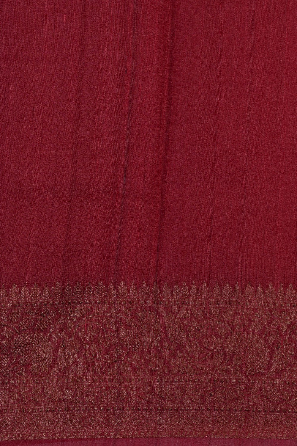 Image of Banarasi Tussar Silk Blue Saree