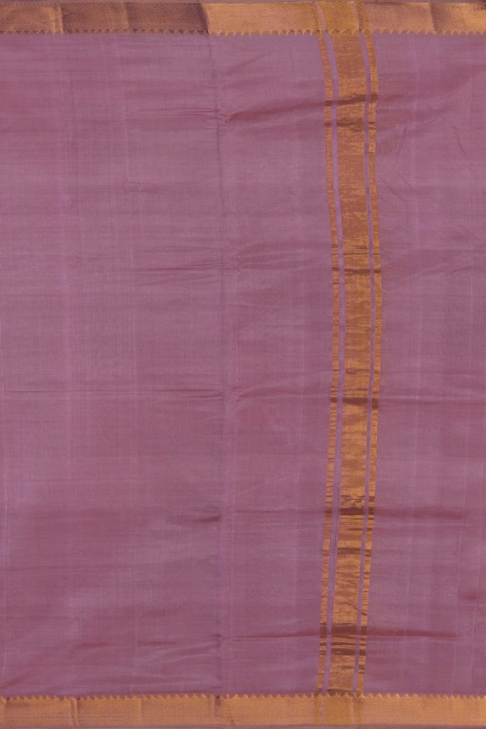 Image of Mangalgiri Silk Sober-Pink Dhoti With Kanduva (8 X 4)