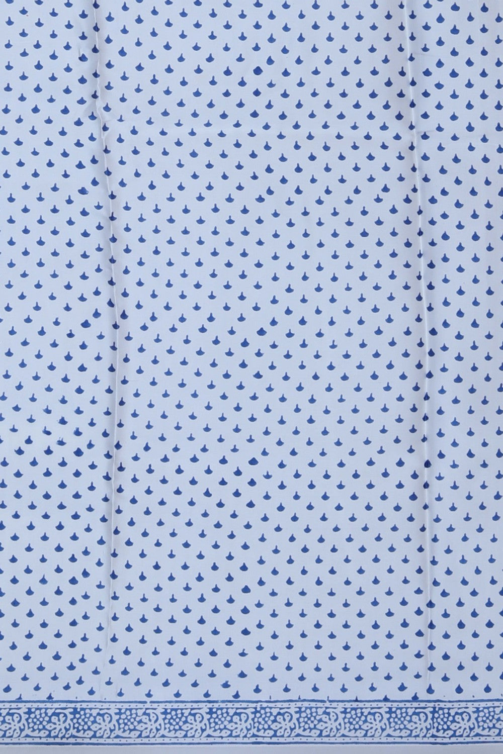 Image of Bagru Printed Mulmul Saree