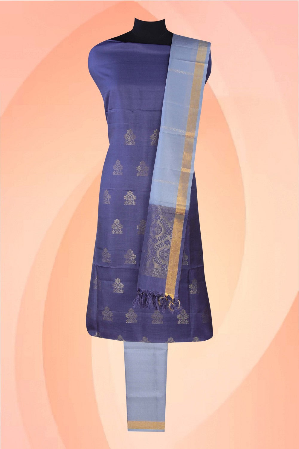 Image of Unstitched Suit Set Fabric (3 Pcs Set)