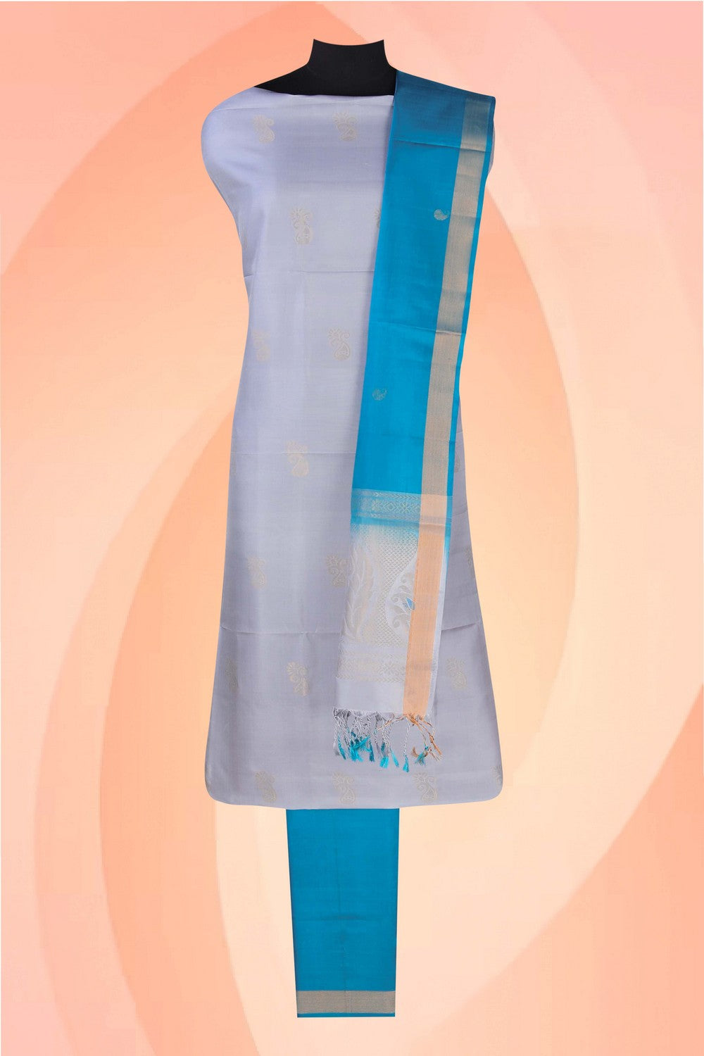 Image of Unstitched Suit Set Fabric (3 Pcs Set)