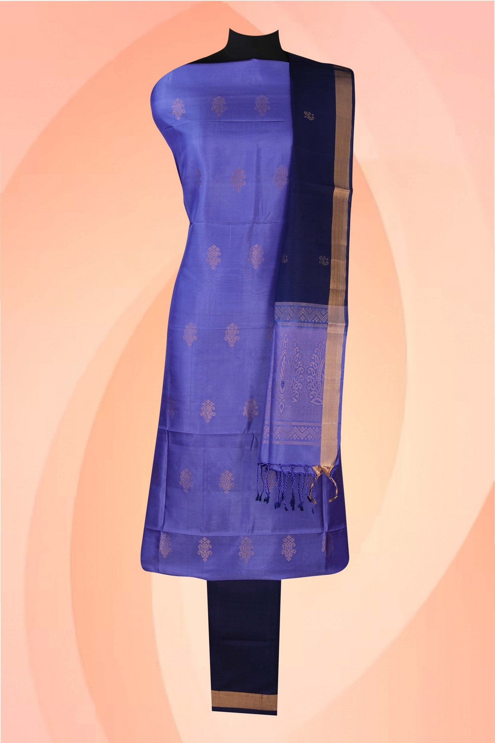 Image of Unstitched Suit Set Fabric (3 Pcs Set)