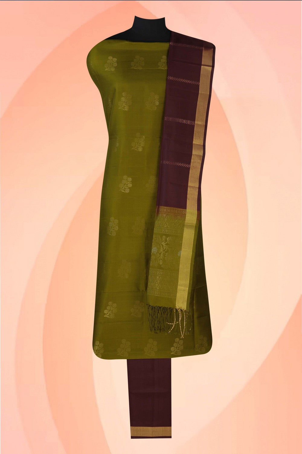 Image of Unstitched Suit Set Fabric (3 Pcs Set)