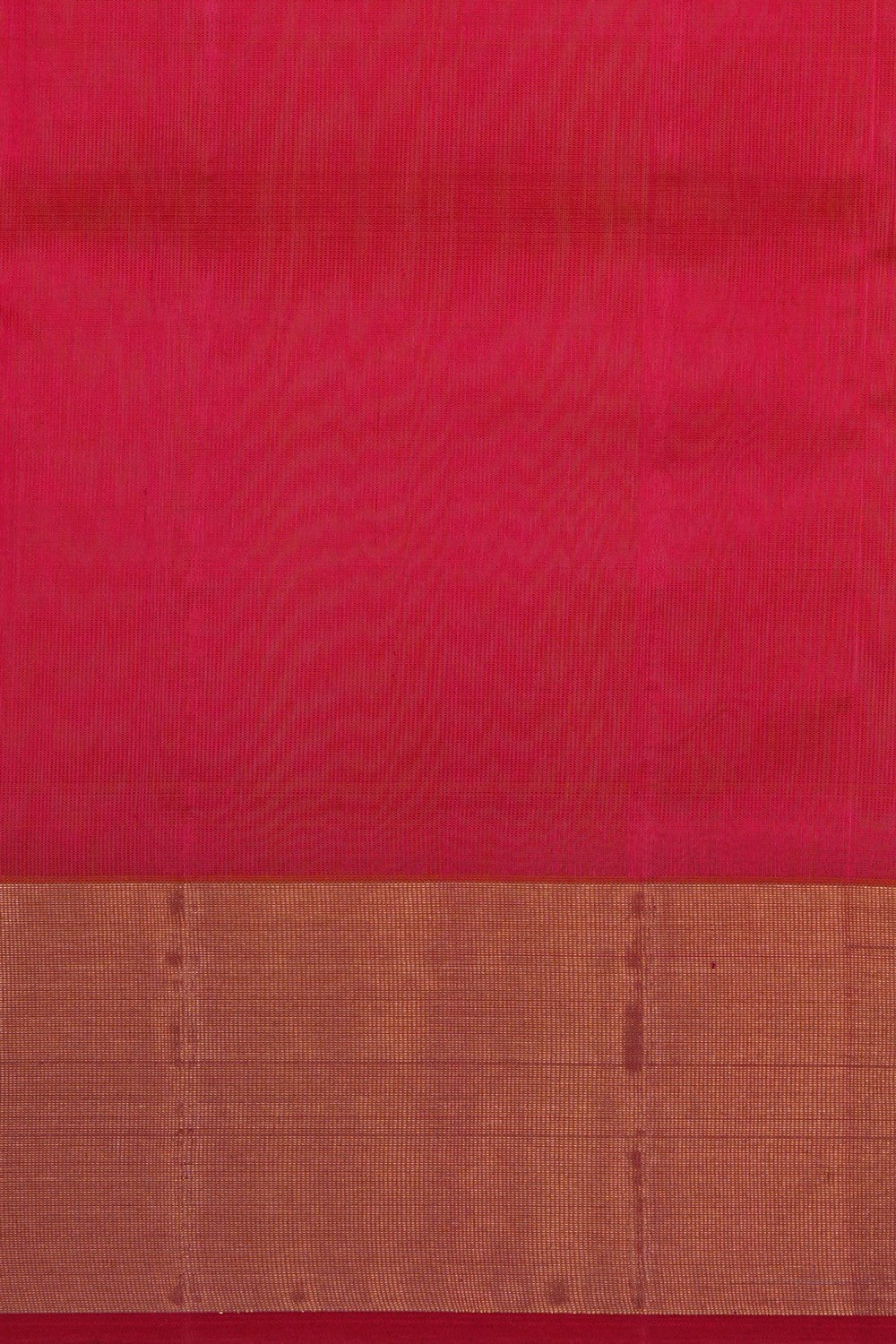 Image of Chanderi Brocade Fuchsia Pink Saree
