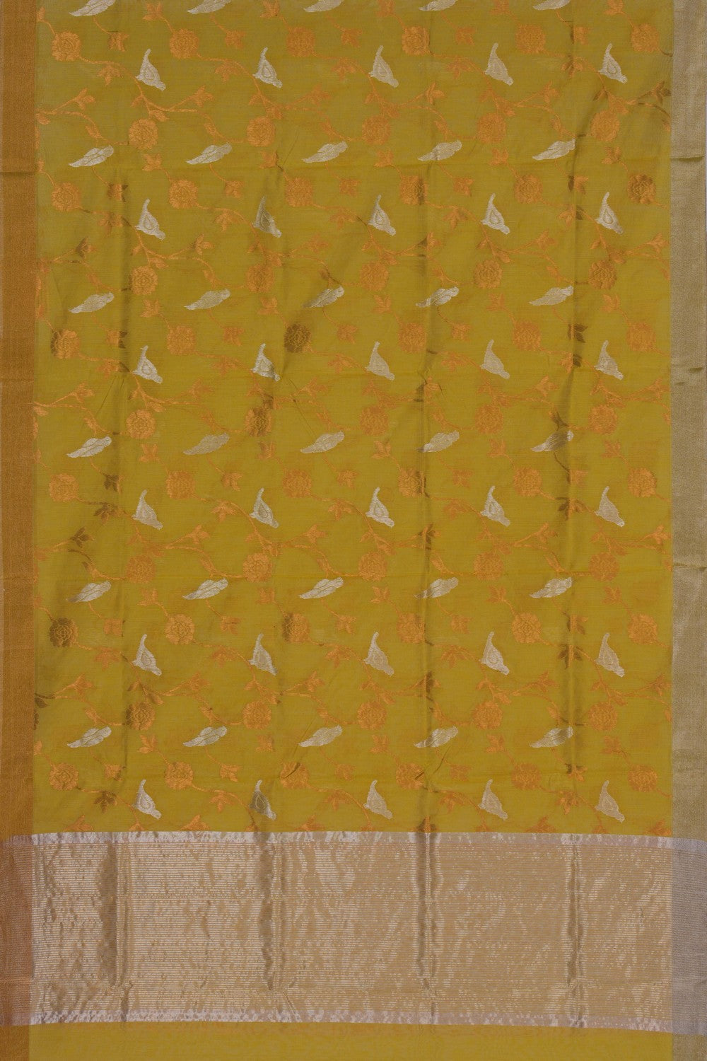 Image of Chanderi Spring Green Dupatta