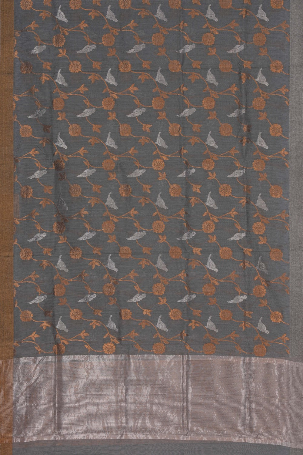 Image of Chanderi Grey Dupatta