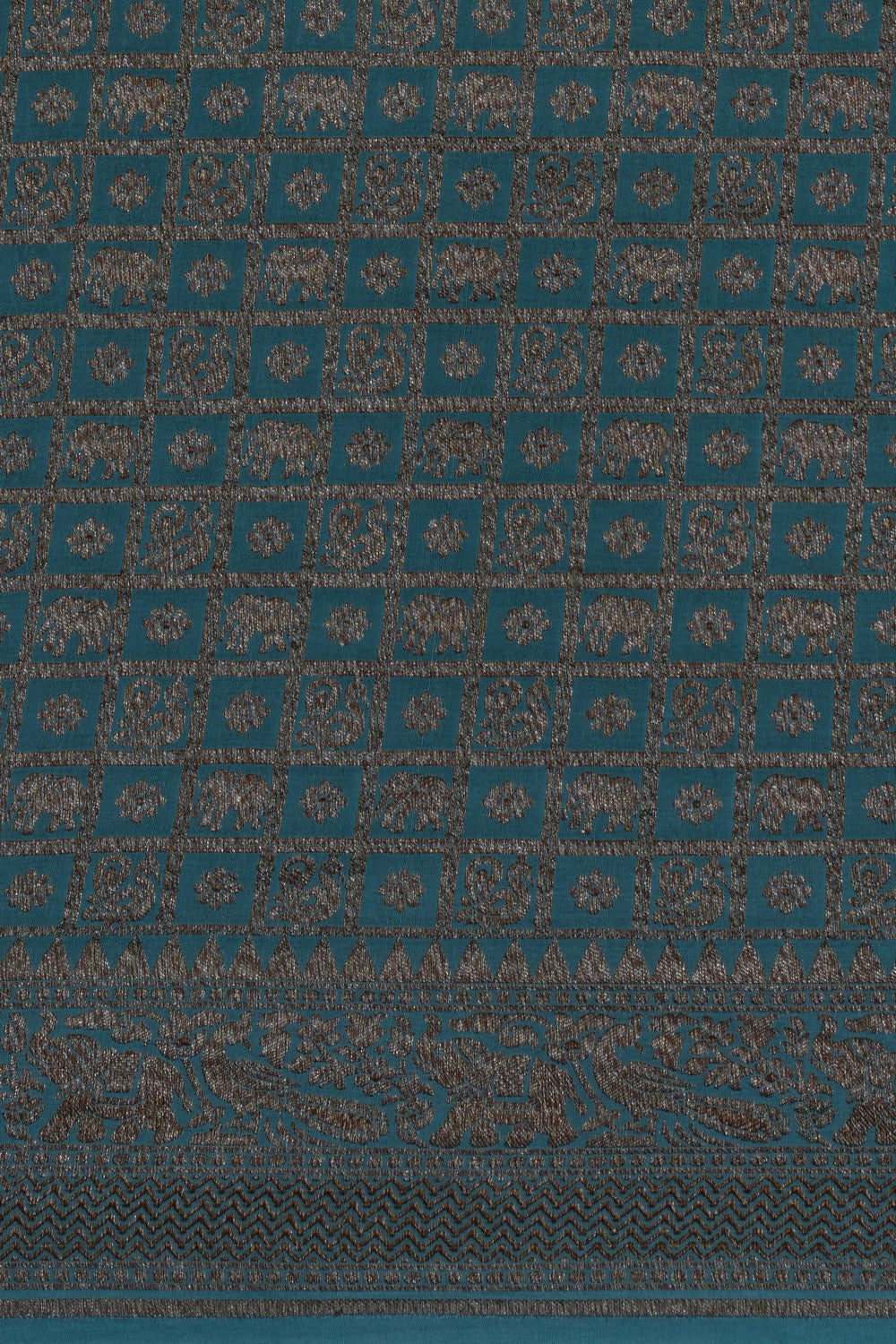 Image of Banarasi Crepe Purple Saree