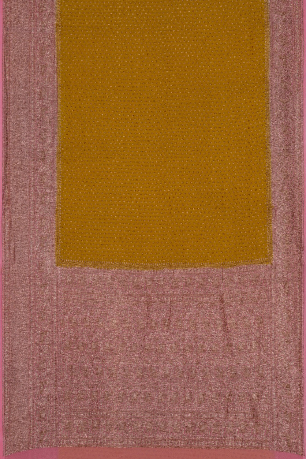 Image of Banarasi Georgette Spring Green Saree