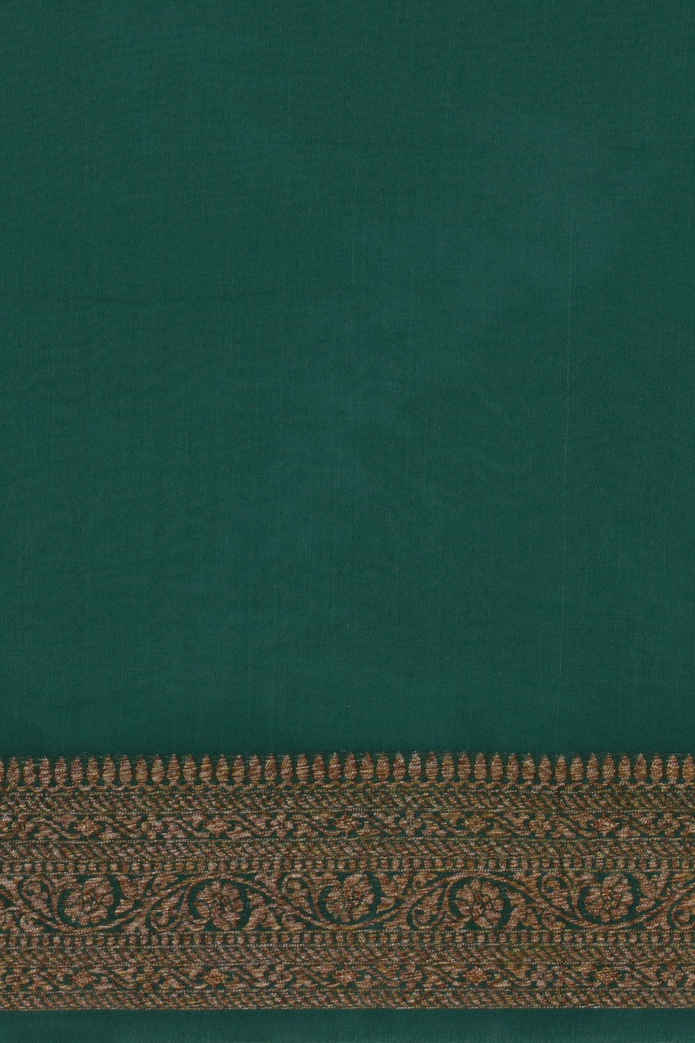 Image of Banarasi Georgette Aqua Green Saree