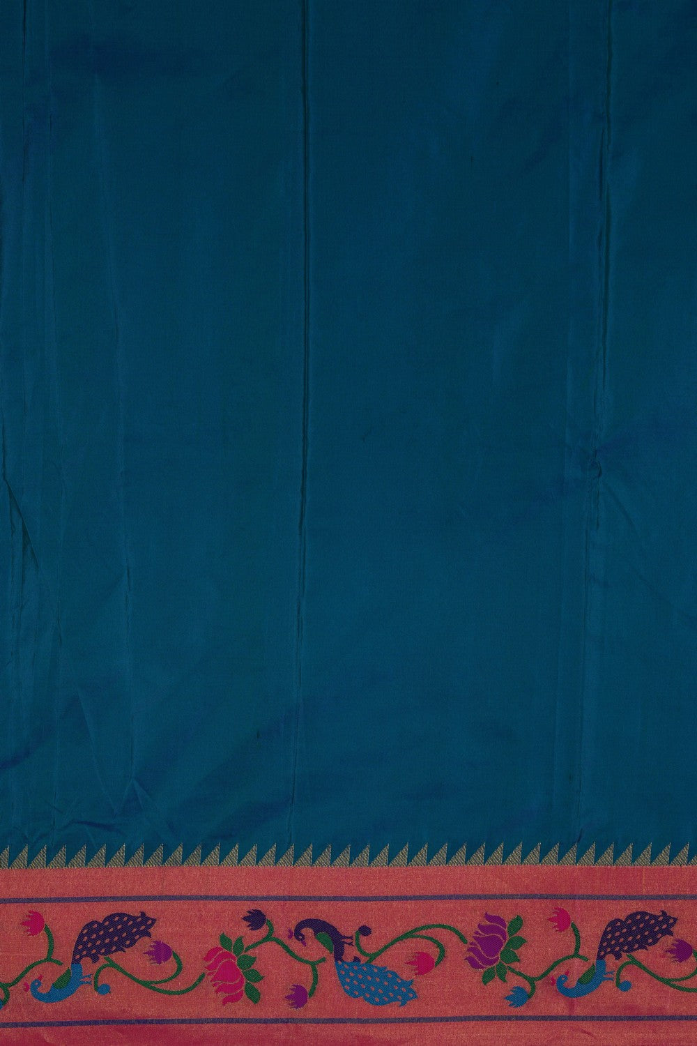Image of Paithani Silk Blue Saree