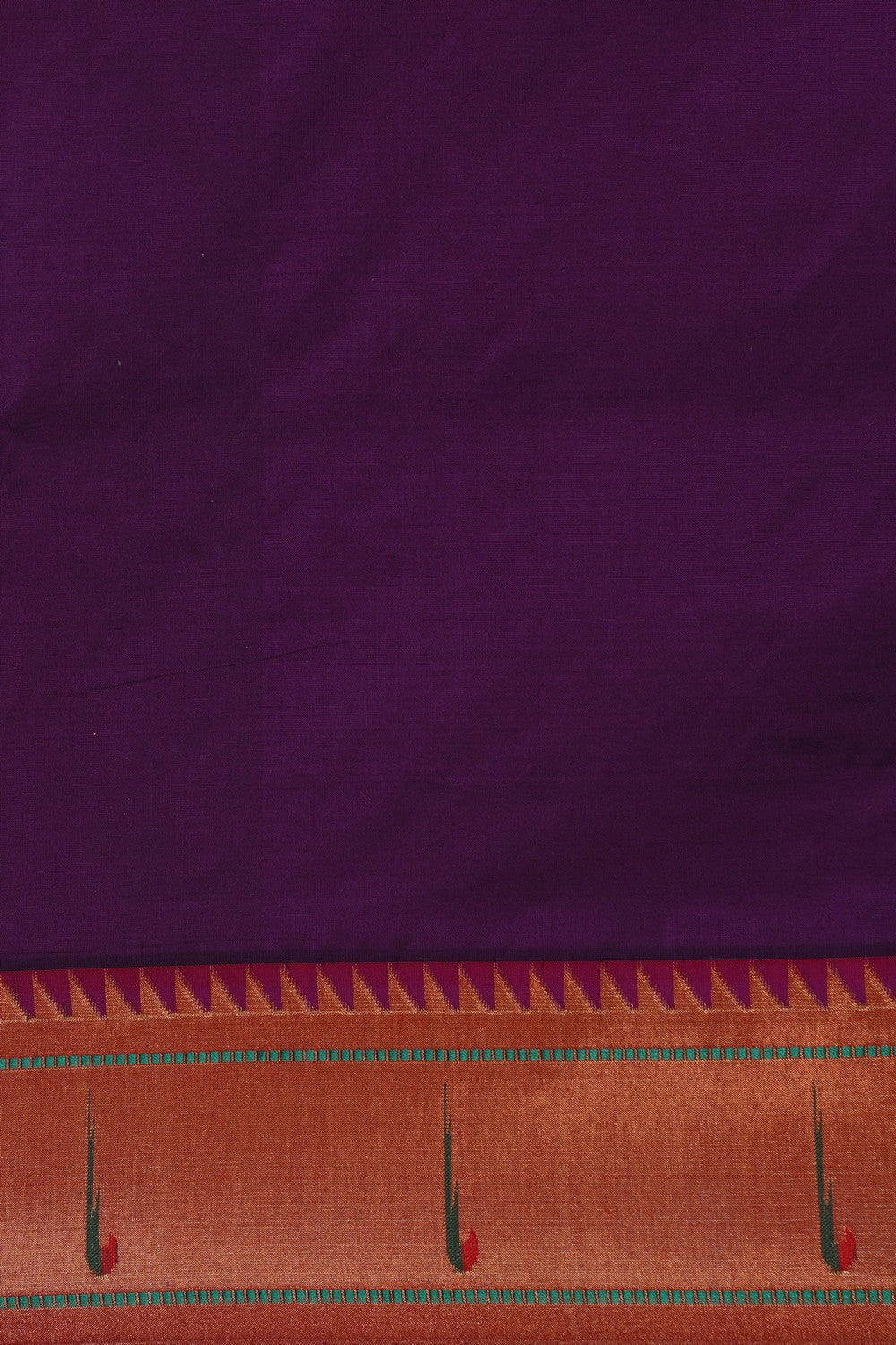 Image of Paithani Silk Purple Saree