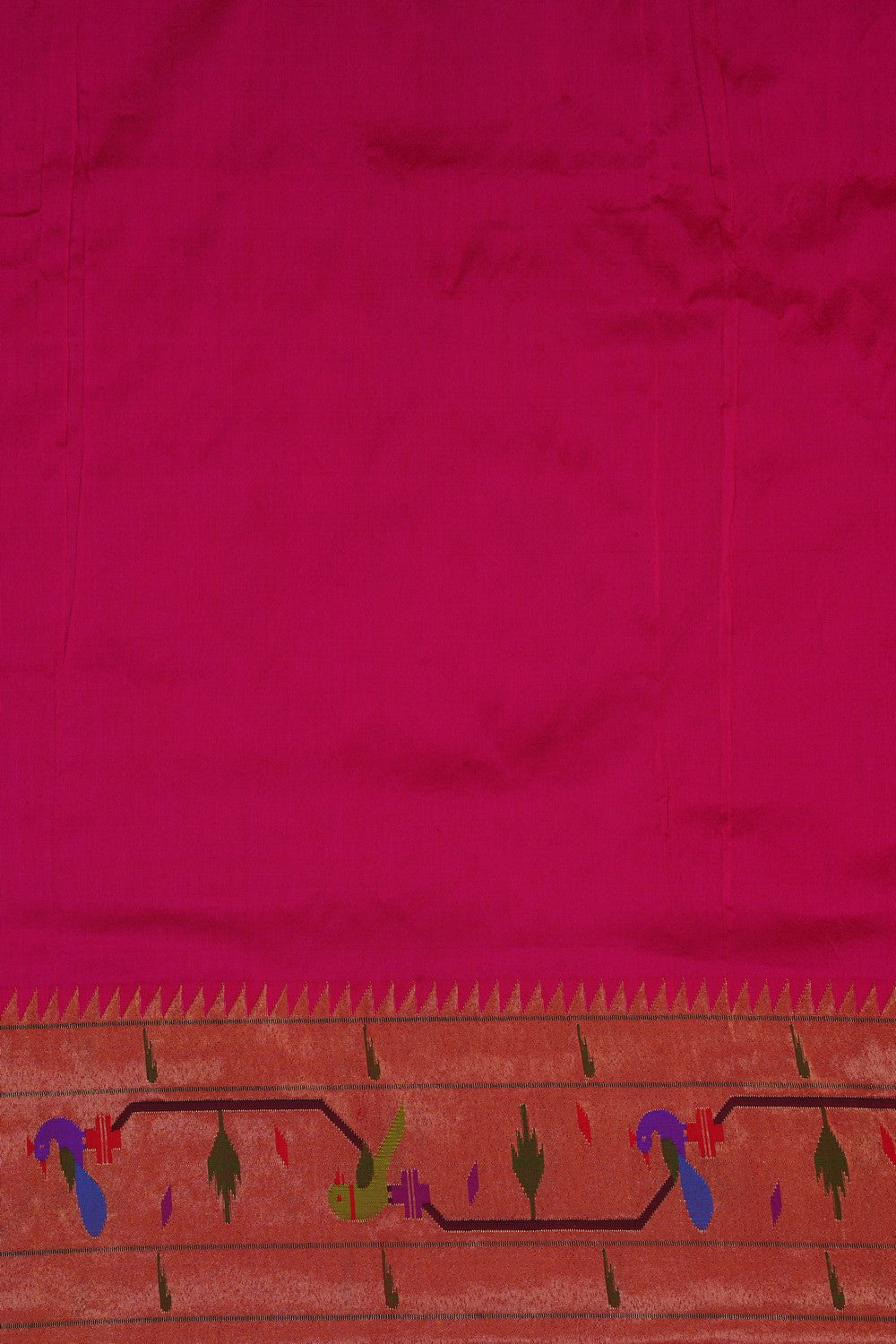 Image of Paithani Silk Pink Saree