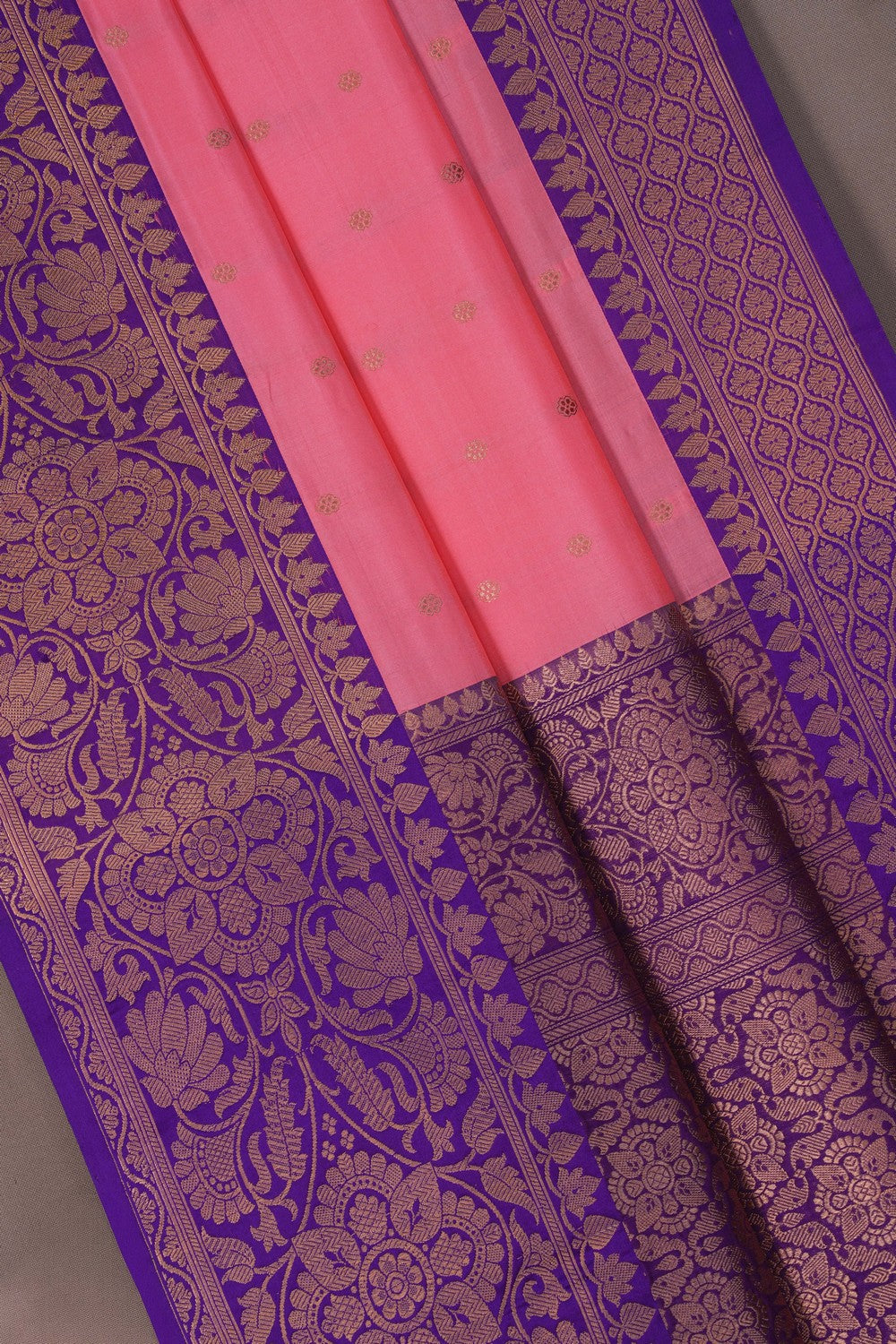 Image of Banarasi Pink Saree