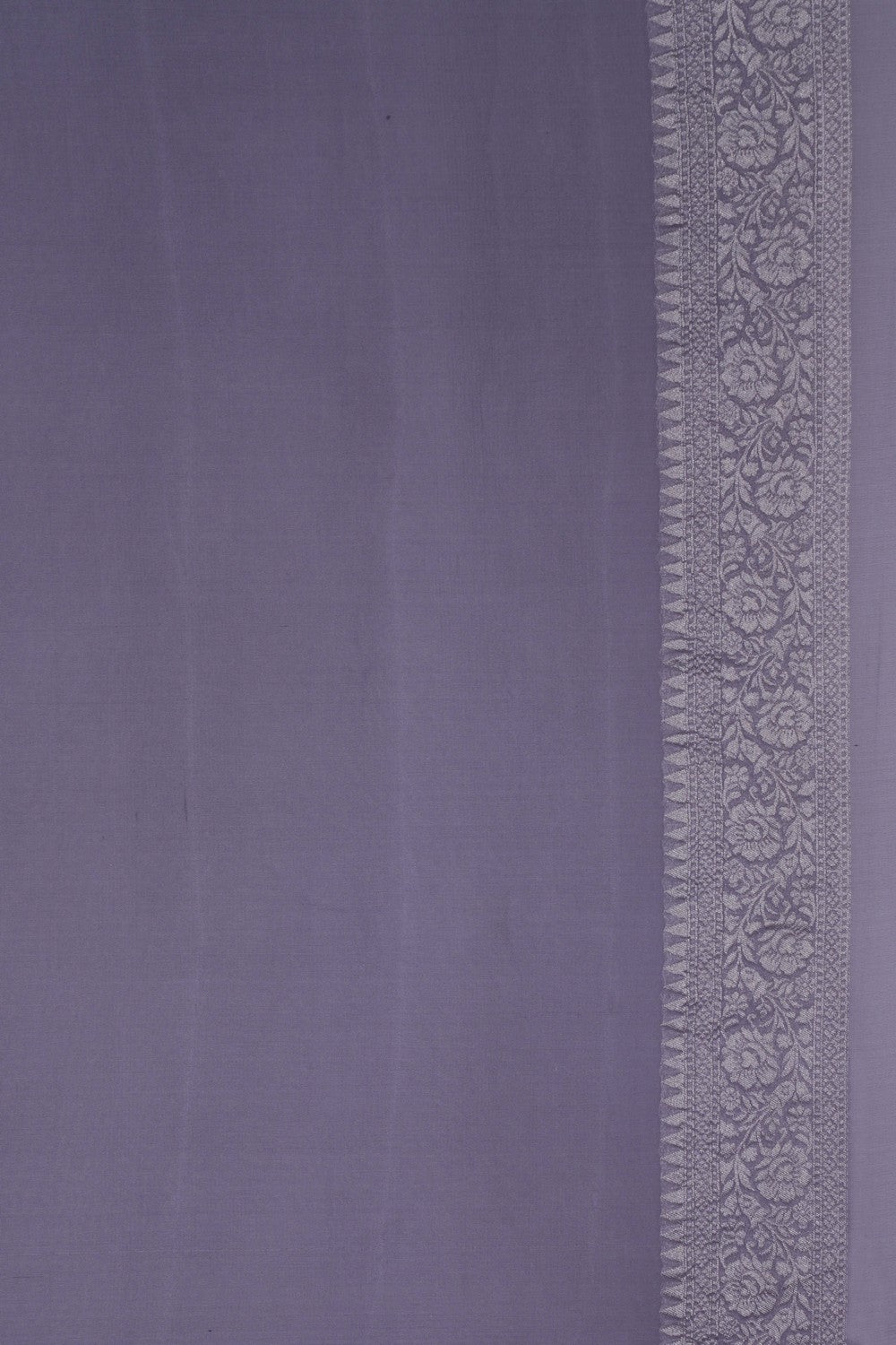 Image of Banarasi Chiffon Grey Saree