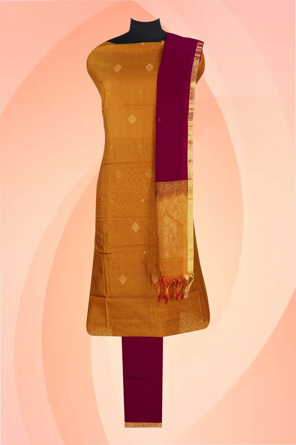 Image of Unstitched Suit Set Fabric (3 Pcs Set)